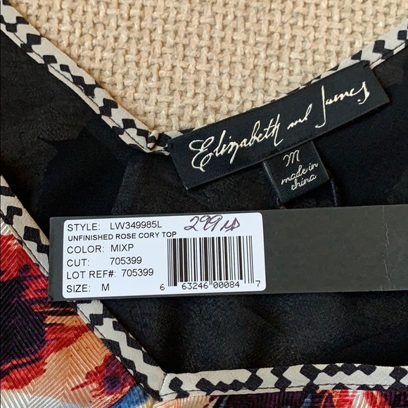 Flowy never worn Elizabeth and James blouse - Picture 2 of 3